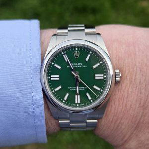 Rolex 134300 Oyster Perpetual 41 'Flat Green'